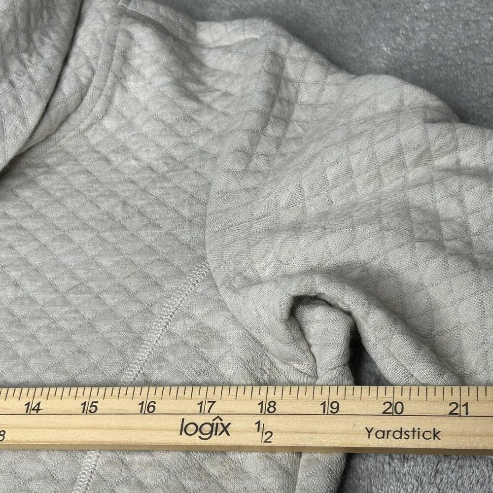 Kuhl Sweater Womens M Quilted Cowl Neck Pullover Pockets Logo Knit Lined Outdoor - Picture 8 of 13